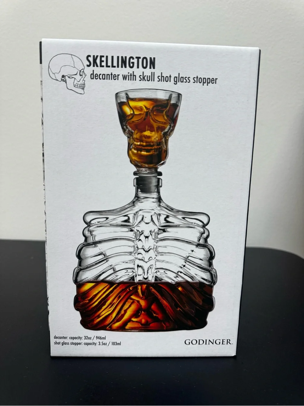 Godinger 27706 skellington